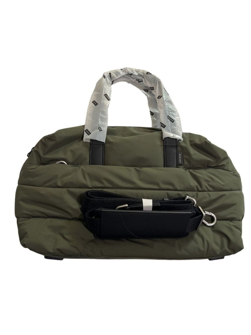 AWAY Travel The Quilted Everywhere Bag in Olive Green